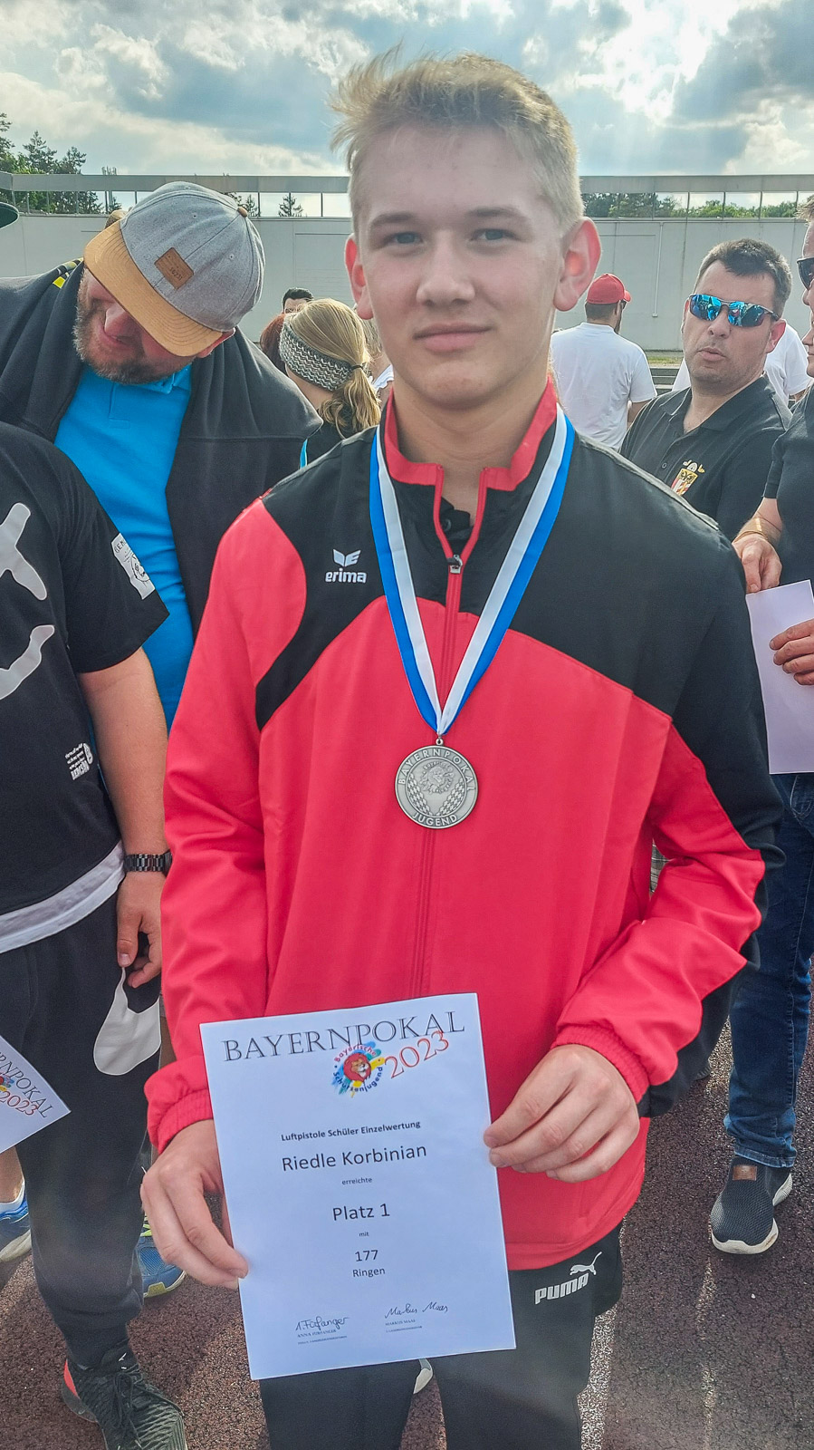 Bayernpokal 2023 Sieger Korbinian Riedle-174205